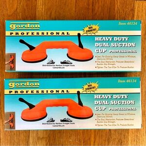 Professional Heavy Duty Dual Suction Cup Lifter – Set of 2